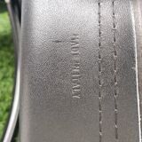 4 fauteuils noir mat vintage