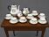 Limoges porcelain coffee service B&C – model "La Maîtrise"