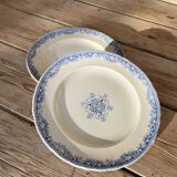 Set of 2 small Jules Vieillard plates