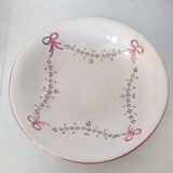 Vintage romantic hollow flat salad bowl