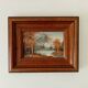Petit tableau ancien huile sur toile