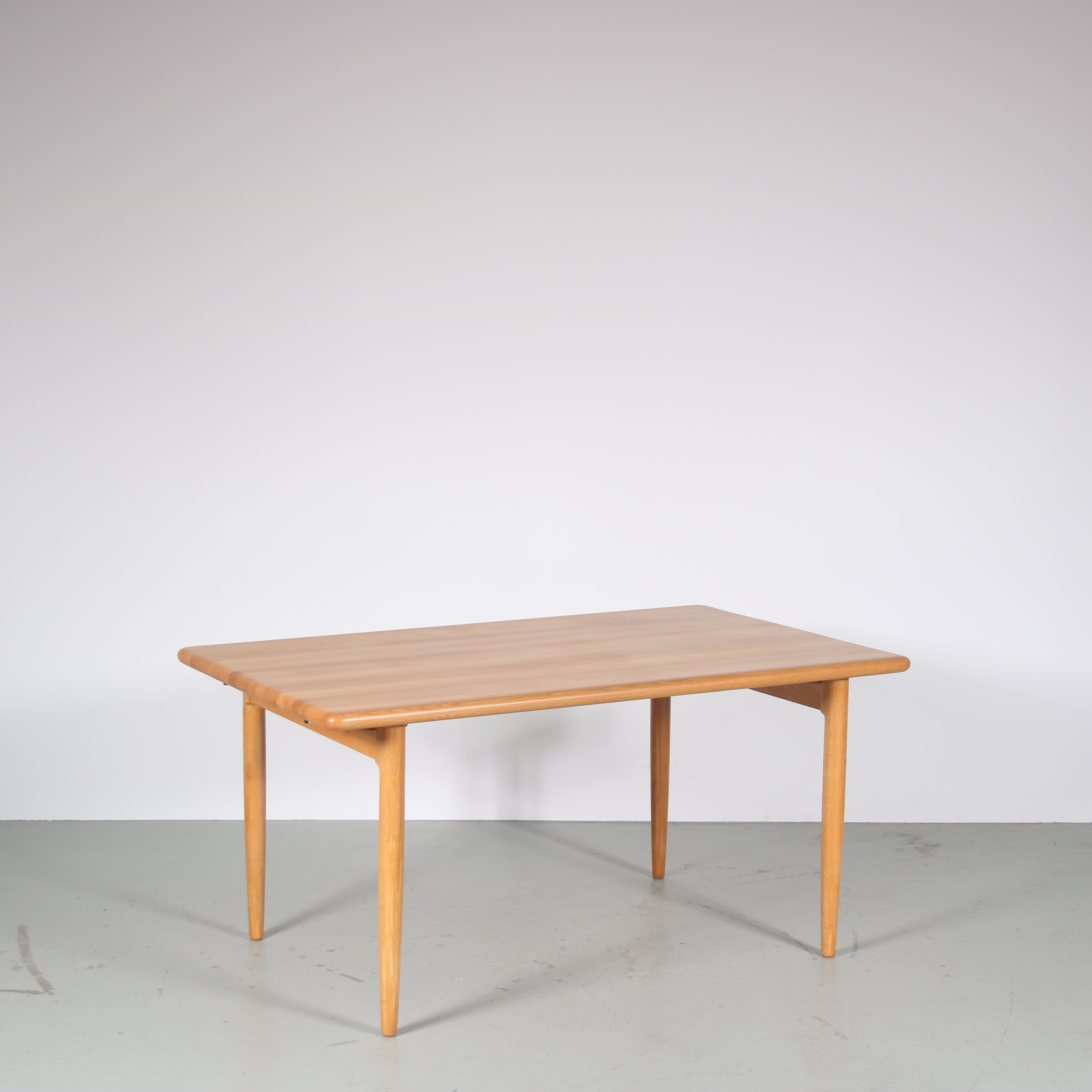 1970s Oak wooden dining set by Moller, Denmark