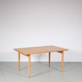1970s Oak wooden dining set by Moller, Denmark
