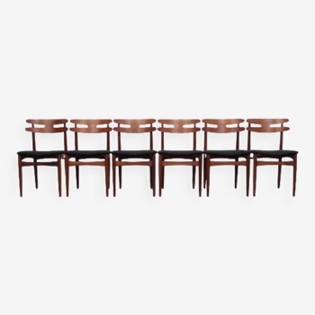 Set of six chairs by Johannes Andersen, production Bramin 1960
