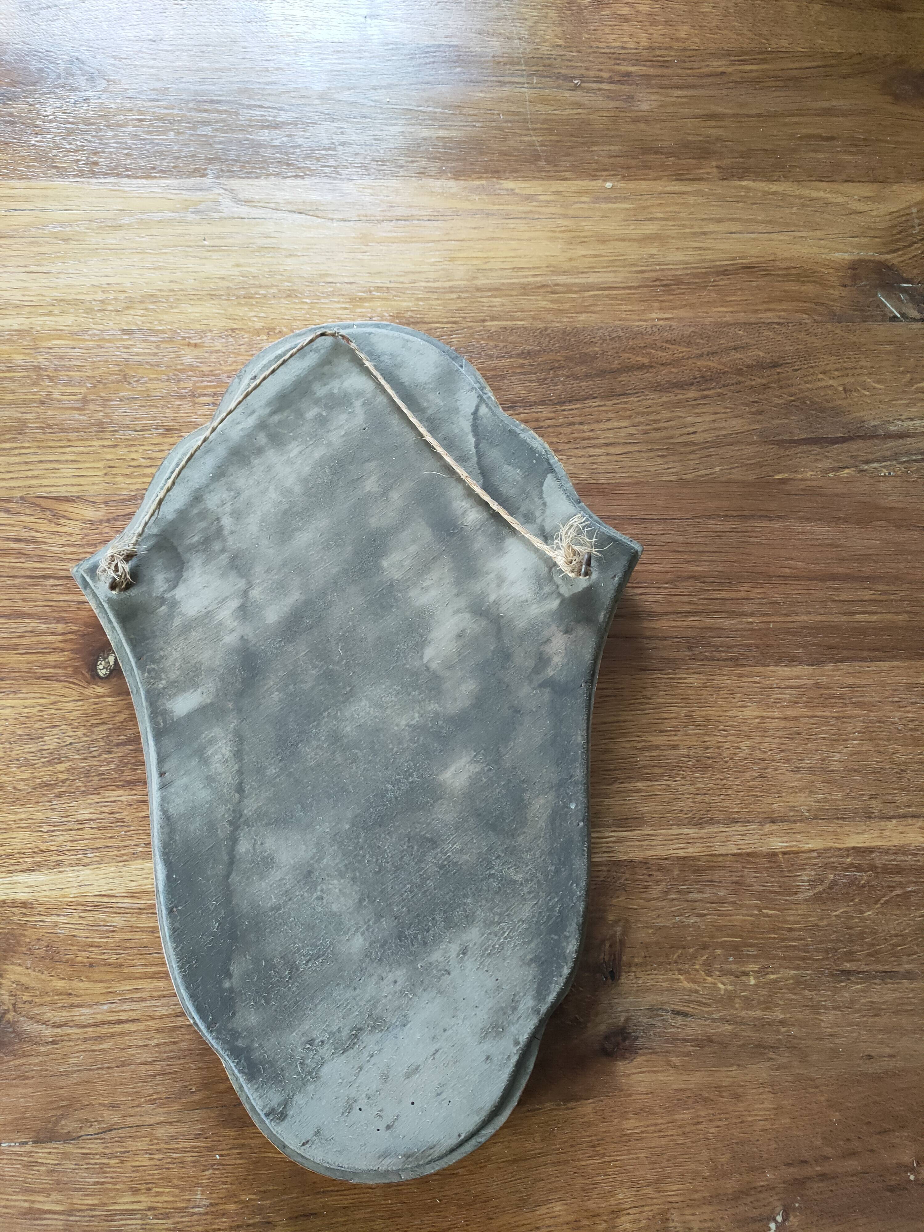 Style mirror in gilded wood