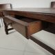 Large French Oak Monastery Table 320/220 cm, early 20th Century