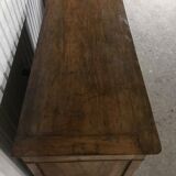 Chest of drawers  Louis Philippe old walnut