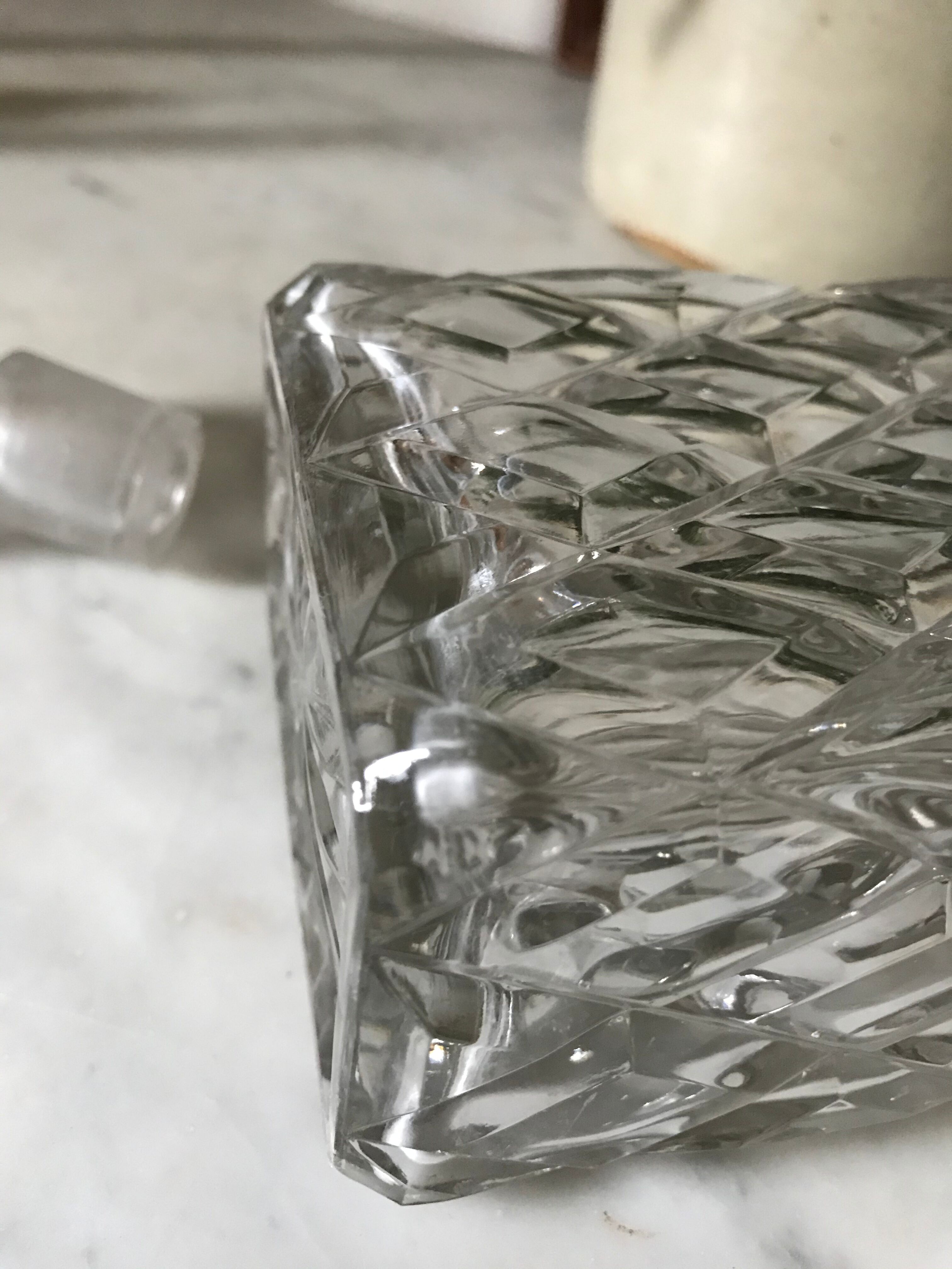 Vintage whisky carafe