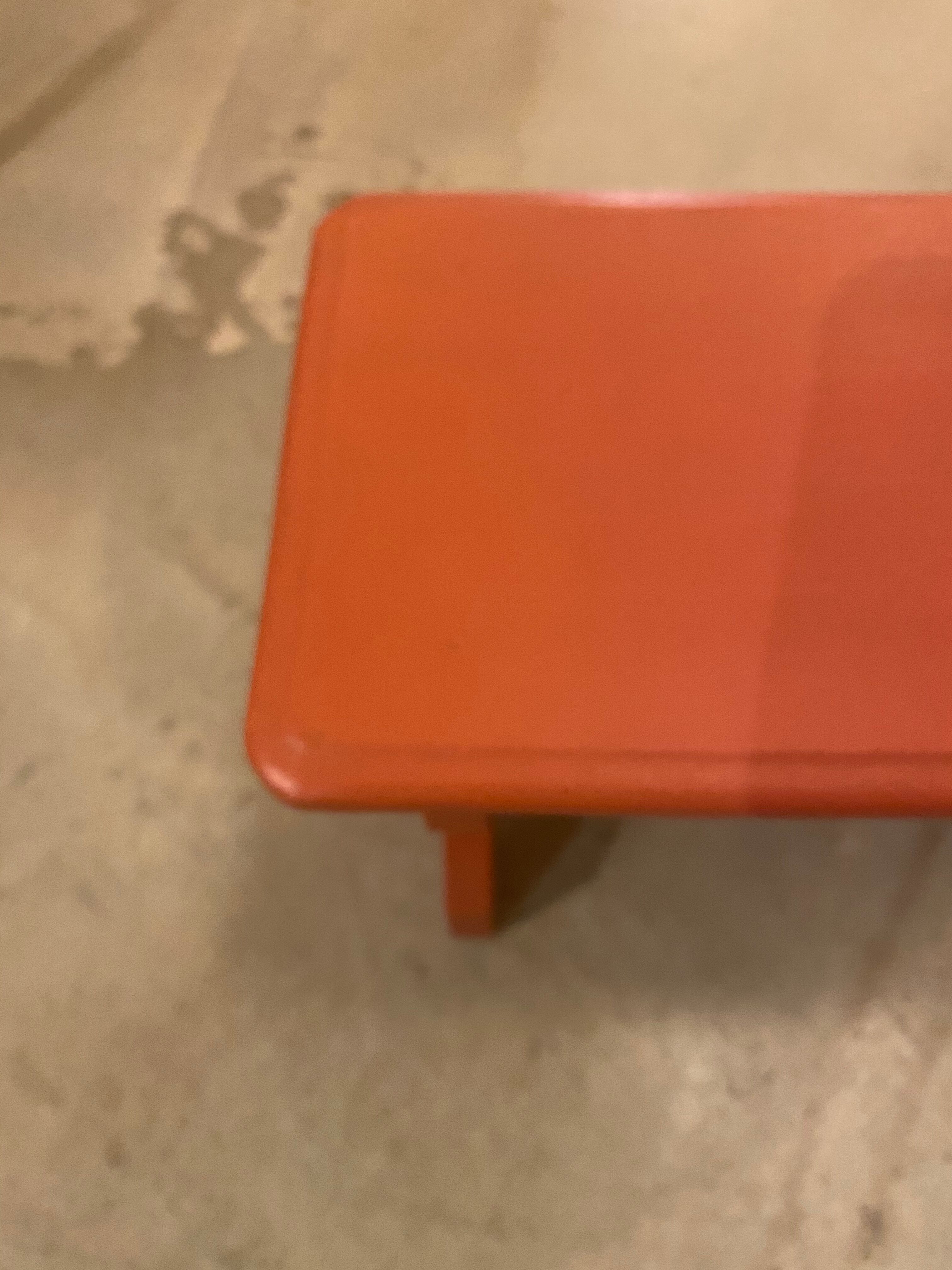 small wooden bench