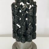 Brutalist tin lamp, Italy 1960s