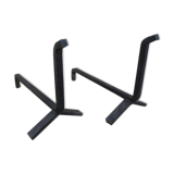 Pair of zoomorphic minimalist channels 60s