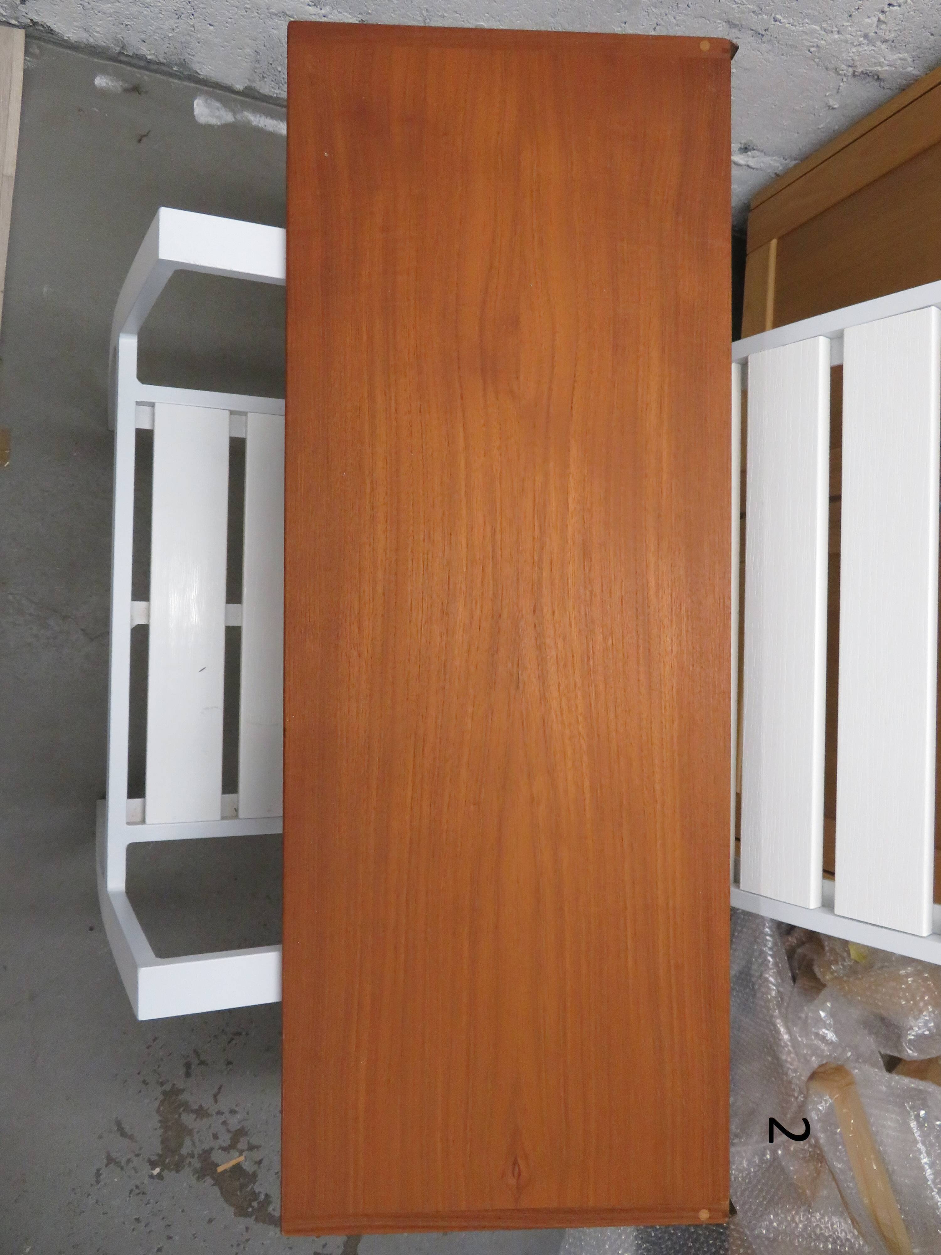 Kai Kristiansen vintage teak shelf modular system for FM Mobler