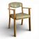 Fauteuil vintage en hêtre