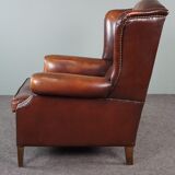 Sheepskin armchair