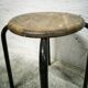 Industrial round stool