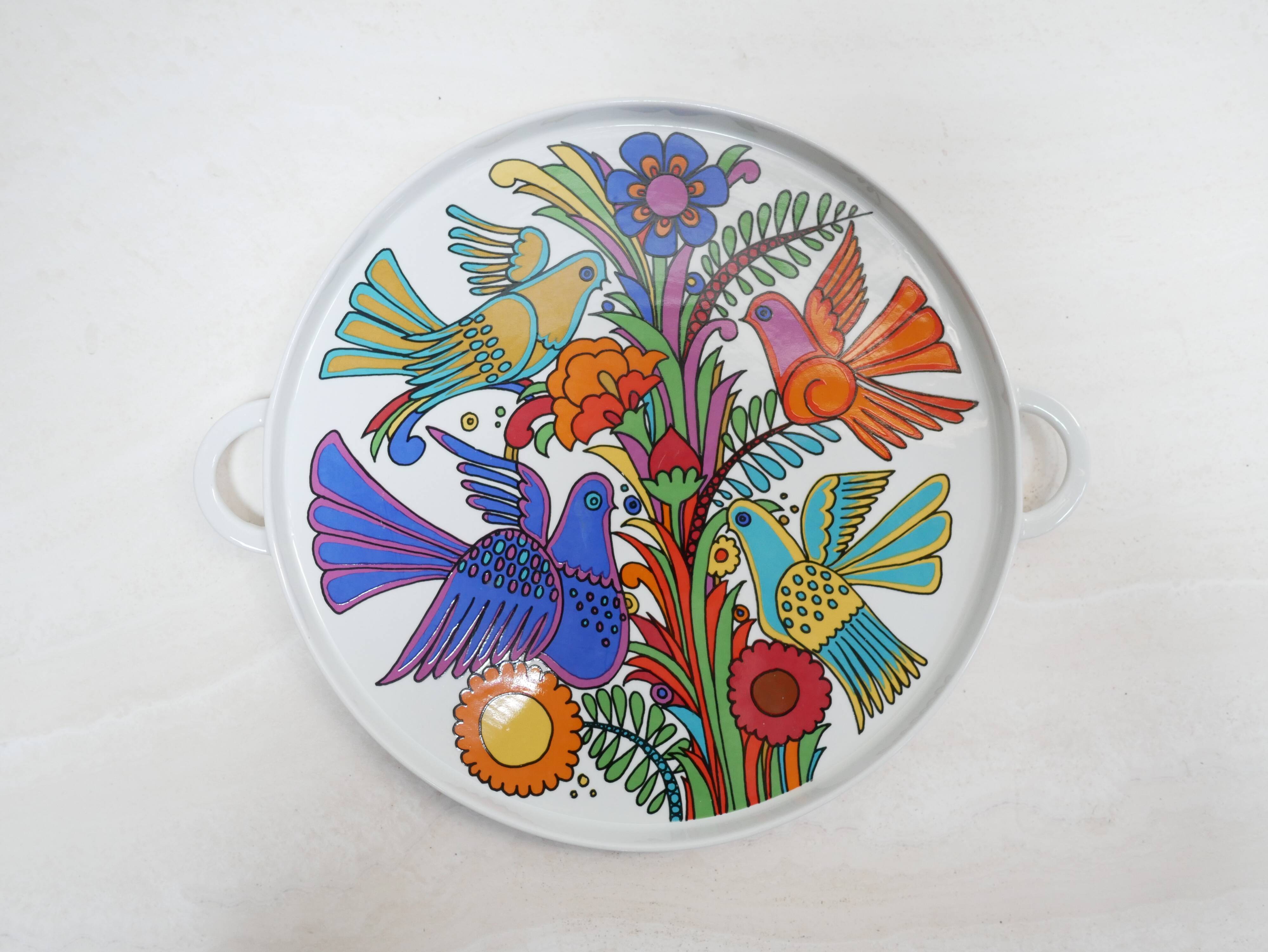 Plat vintage Acapulco par Villeroy et Boch