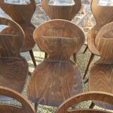 Suite of 8 Chairs Baumann model "ant"