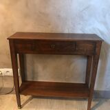 Walnut console