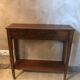 Walnut console