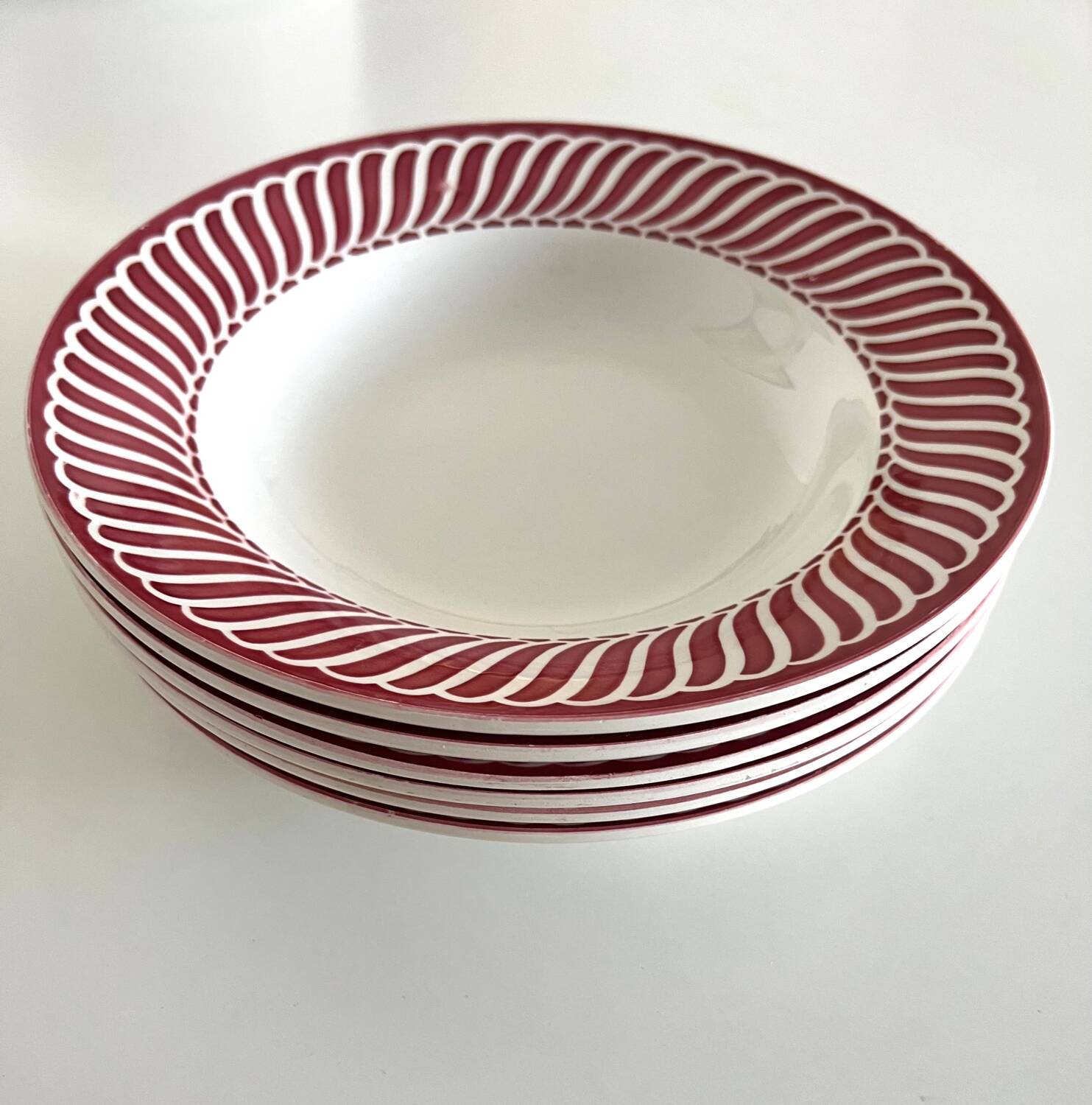 Digoin Sarreguemines plates