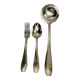 Art-deco silver-plated cutlery