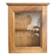 Armoire murale, vitrine  ancienne en bois