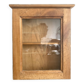 Wall cabinet, old display case