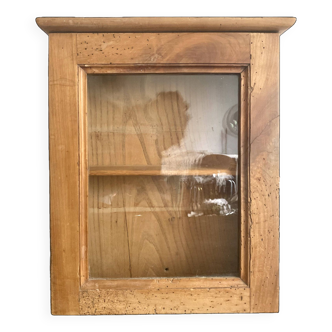 Armoire murale, vitrine  ancienne en bois