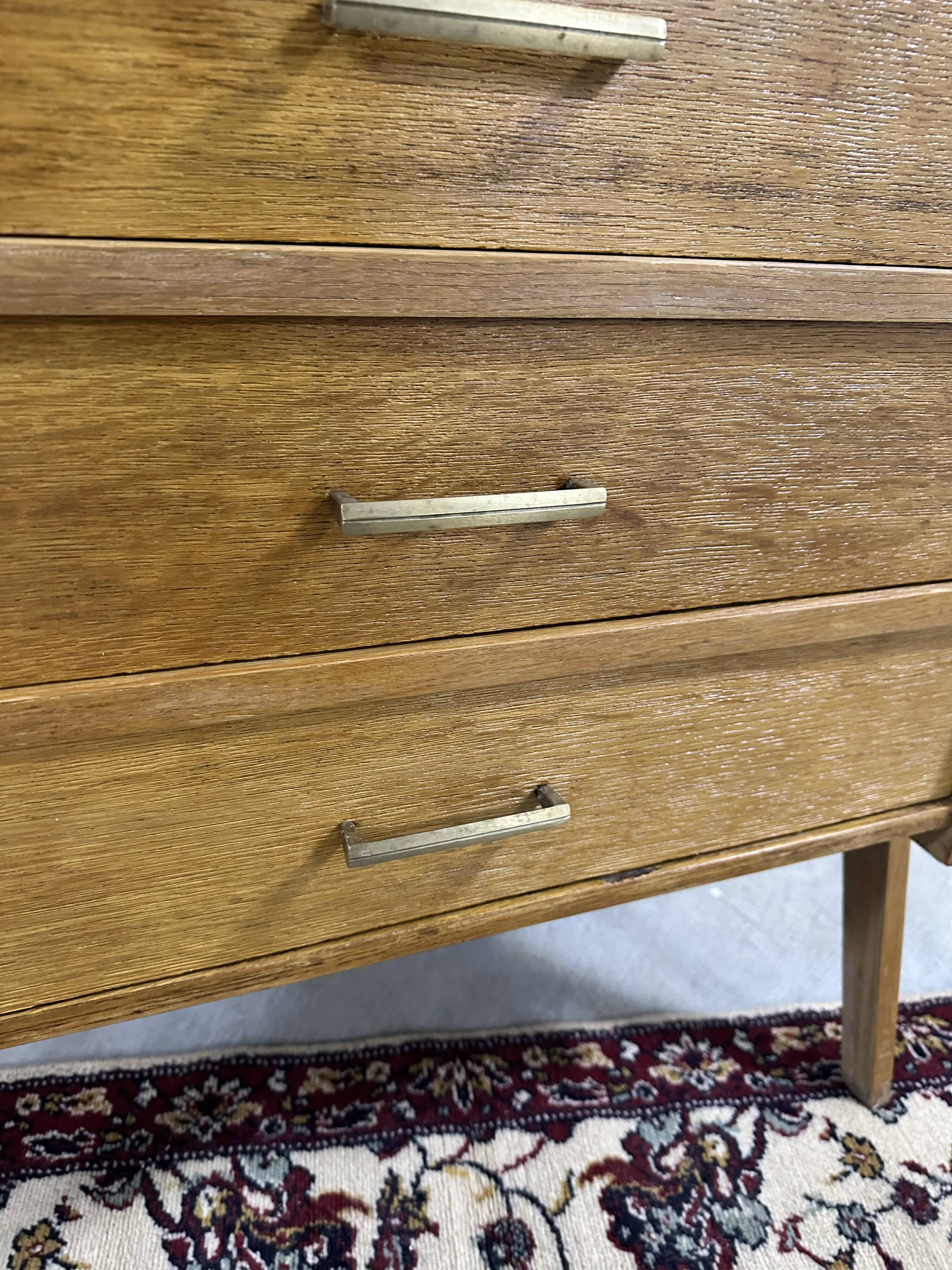 Vintage dresser feet compass