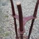 Antique Louis XVI style side table with marble top