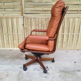 Fauteuil vintage scandinave co.fe.mo - italie 1970