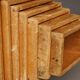 Modular shelf blocks, set of 8, 1950s