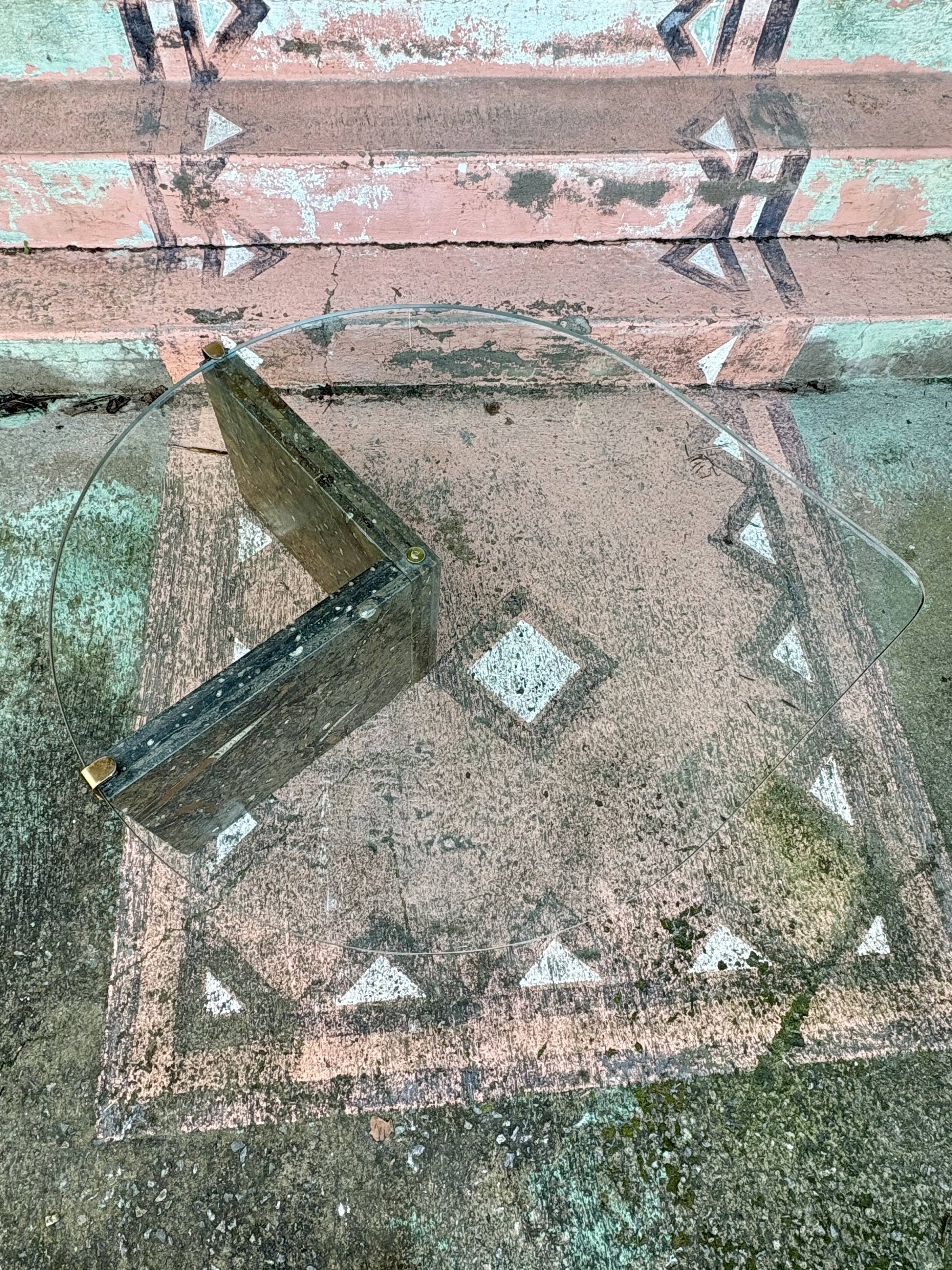 Vintage coffee table from around 1980.
