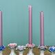 Set of 6 vintage ceramic candle holders