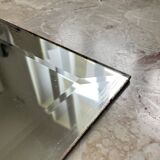 Large antique beveled mirror 54x153cm