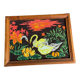 70s canvas painting