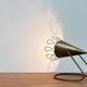 Mid-century German brass table lamp or floor lamp from the 1950s.
