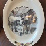 Large Ceraform dish. Marshal Ferrand