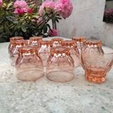 11 vintage glasses