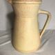 Old Accolay ceramic beige ceramic jug intage