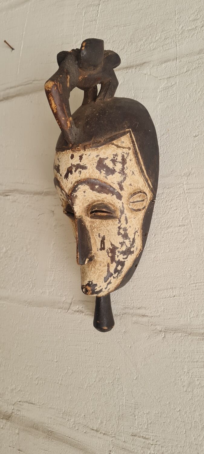 African wooden mask 1950