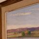 Oil on panel "Landscape" by Karl Abel