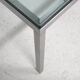 Scandinavian glass coffee table, Sweden, 1970