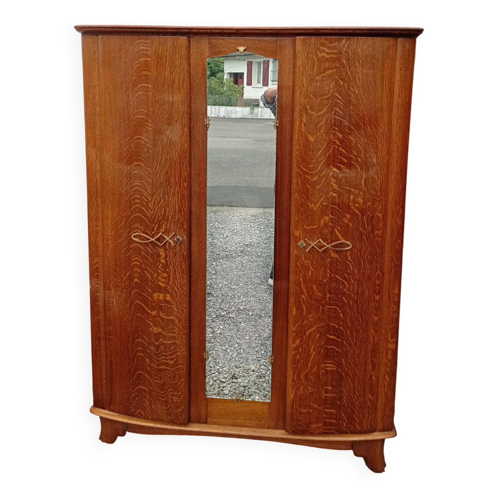 Art Deco wardrobe, 1930s-1940s