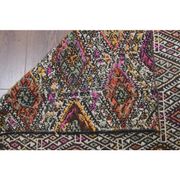 Vintage Turkish Oushak Handmade Wool Cotton Beige Kilim Runner Rug 91x224