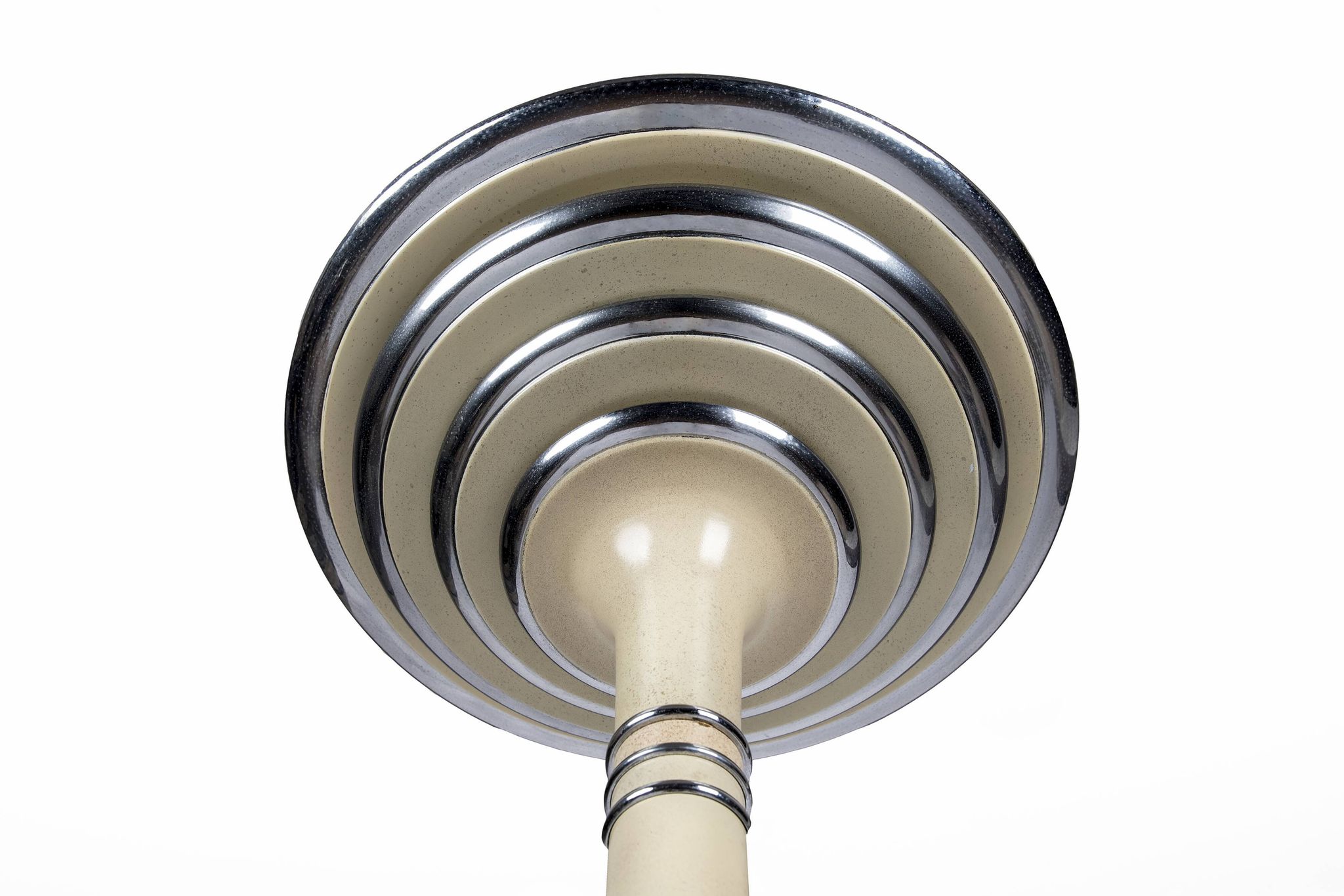Lampadaire art-déco en métal