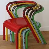 Jacques Hitier children's chair yellow