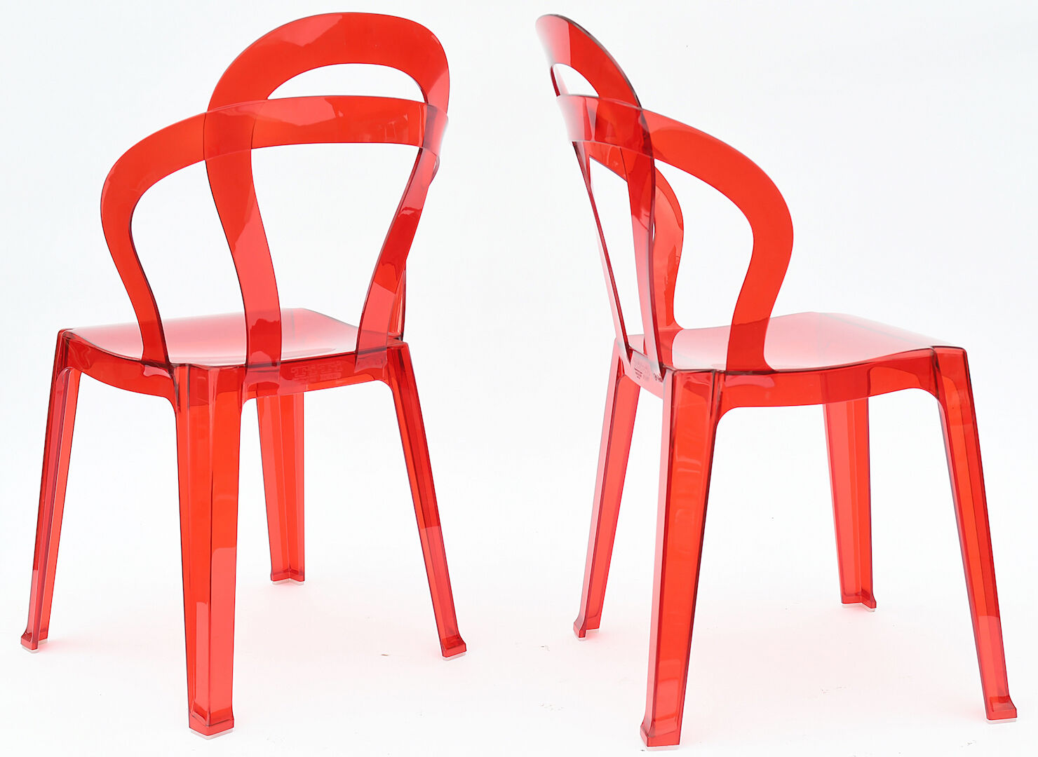6 Titi chairs by Roberto Semprini