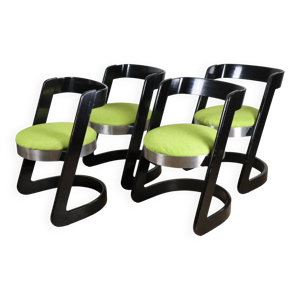Suite de 4 chaises design - willy