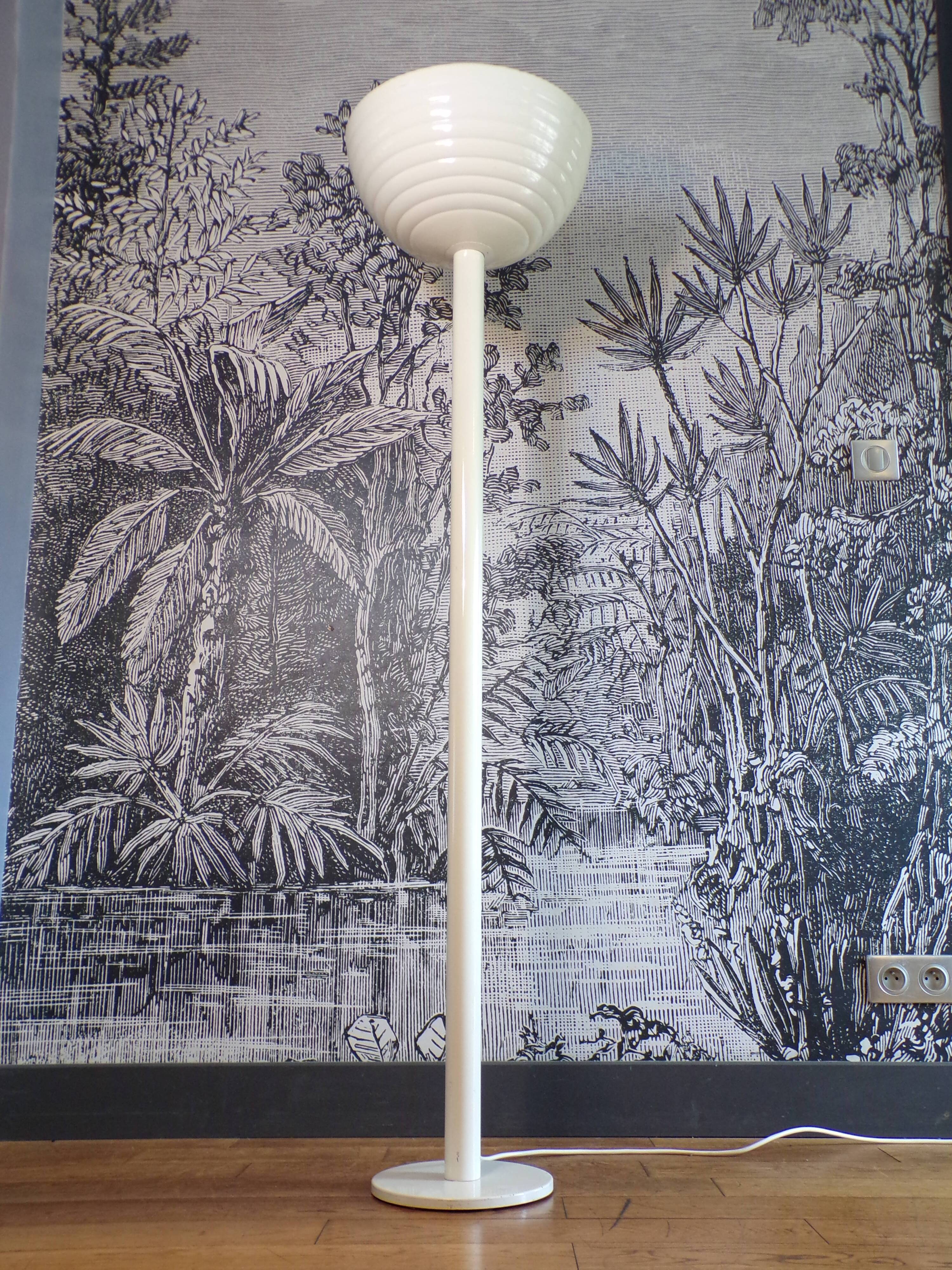 Torchiere floor lamp 1980